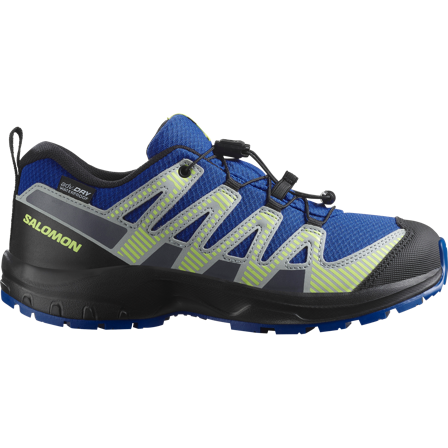 Salomon - Buty dla dzieci Obuwie Xa Pro V8 Wp J - Nautical Blue / Black