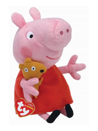 Ty Beanie Boos Join Peppa Pig and friends for fun adventures! Cute and cuddly, Peppa and friends are made from the finest materials, and are ready for