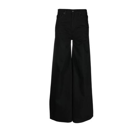 Levi's, Flared Jeans Zwart, Dames, Maat:W25