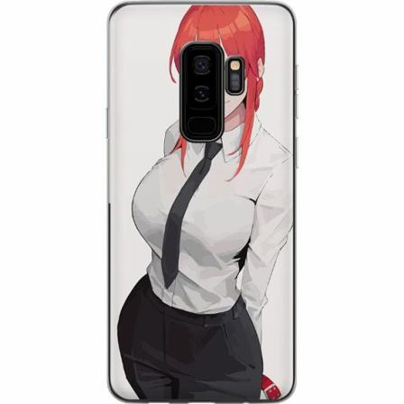 Samsung Galaxy S9+ Genomskinligt Skal Makima Chainsaw Man