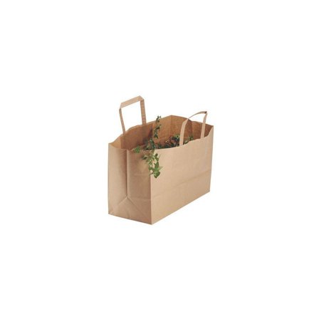 NORDISKT PAPPER Bärkasse papper plant 17l Brun 250/fp - Lyreco - Emballage och lagerutrustning - Bärkassar och Påsar - Bärkasse - Papper