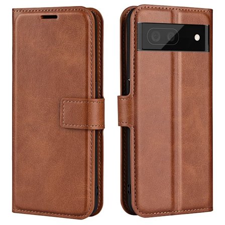Leather Wallet Google Pixel 7 Pro Brown