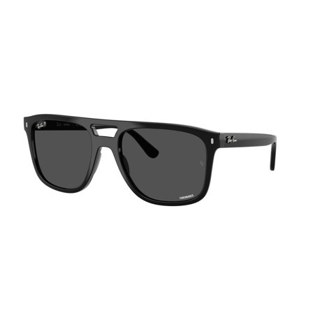 Ray-Ban -Aurinkolasit - Black Rectangular - Ray-Ban RB2213CH 901/K8 5520