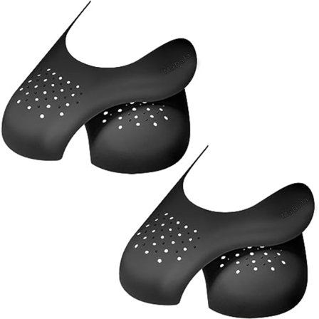 Sko Beskytter, Anti Rynke Sko Knick Beskytter, Mod Sko Knick, Forhindre Sneaker Sko Knick Indrykning Sort