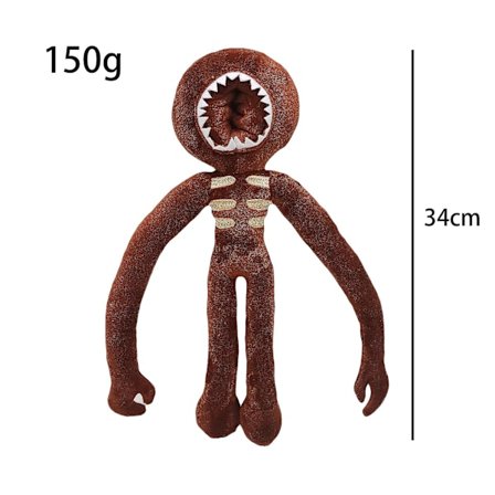 Dörr Roblox figur i panikspelet runt plyschleksaksdocka A