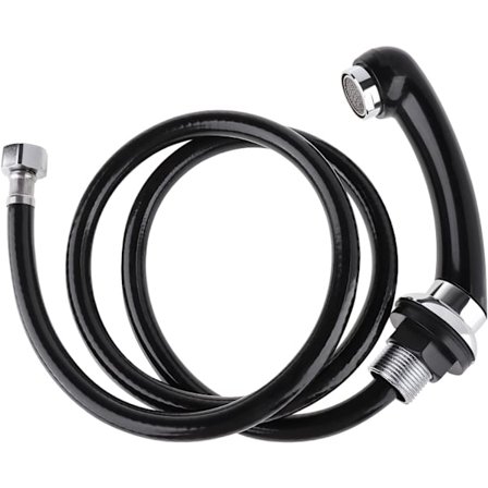 Brusesæt med Slange til Vask, ca. 2,1 cm i Diameter med 120 cm Slange