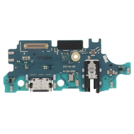 Latausliitin - SAMSUNG - A15 - USB-C - Micro - Jack-liitin - Musta