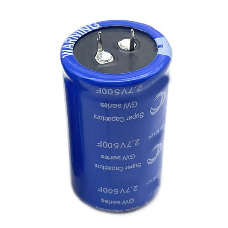 Superkondensator 2.7V500F Farad Kapasitans Viklingstype Energilagring Stor Strøm for Bilretter