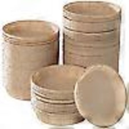 100 st Mini Tartformar Kompatibla med Bakning Runda Botten Små Pajformar Ugn Mikrovågsugn Säker Bakform