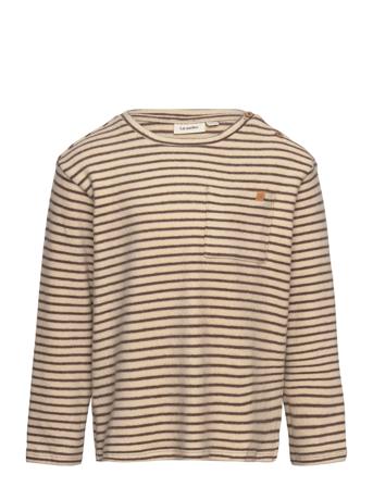 Nmmodo Ls Loose Top Lil T-shirts Long-sleeved T-shirts Multi/mønstret Lil'Atelier*Betinget Tilbud