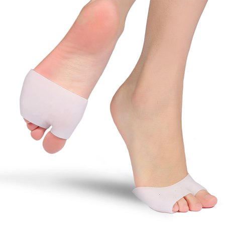Bunion Corrector Gel Pads 1 Par Förfotsinlägg Metatarsal Support Ball of Foot Cushion