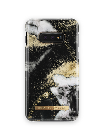 Galaxy S10E Hoesje, Black Galaxy Marble, iDeal of Sweden