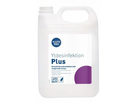 KiiLTO PRO Ytdesinfektion Plus 5l - Lyreco - Städ och hygien > Desinfektionsmedel > Ytdesinfektion