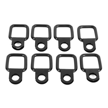 8-pack D-ring ankare snabbkoppling fästpunkter för Jeep Wrangler JK YJ TJ JKU Sports Sahara Freedom Rubicon X Unlimited 1995-2017