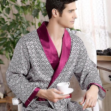 100% Bomulls Terry Badekåpe Unisex Hotell Nattkjole Soveklær