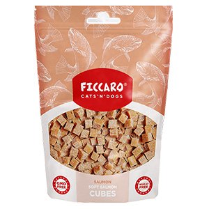Ficcaro Soft Salmon Cubes, 100g