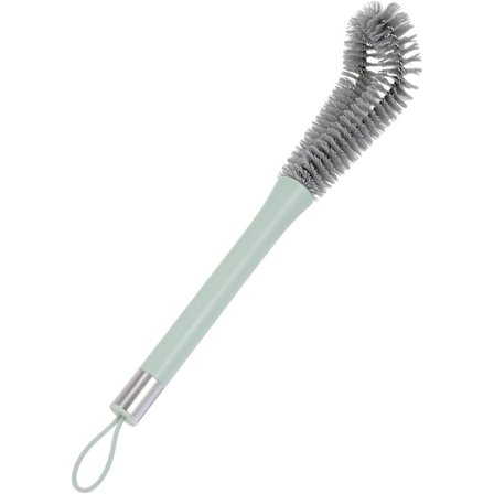 1 stk. Langt Håndtag Formbørste til Rengøring af Flasker og Kopper Praktisk Værktøj til Opvask Glas