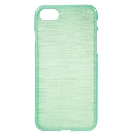 Kiiltävä harjattu iPhone 7/8/SE 2020 -kuori - Sinivihreä