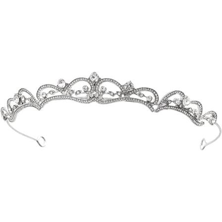 Rhinestone Crown Crystal Brudkrona Prinsesskrona Födelsedagskrona Tiaror och Kronor för Kvinnor och Flickor