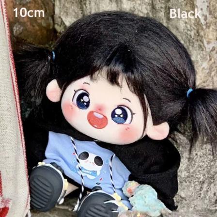 Docka Hoodies Sweatshirt Outfits SVART 10CM Black 10cm