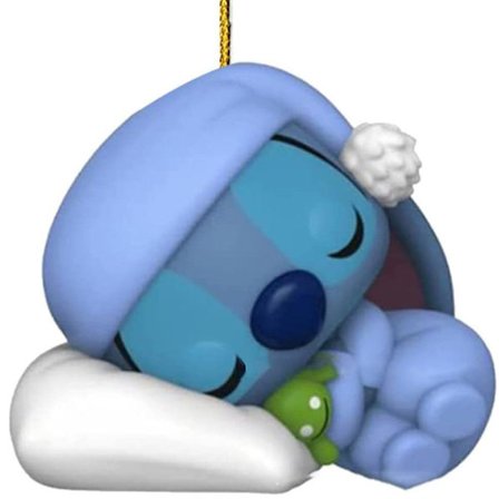 Christmas Tree Cartoon Lilo Stitch Ornaments Xmas Tree Hängande Dekor Party Hänge Gåva