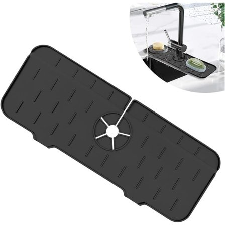 Silikone Afløb måtte køkken silikone vask vandhane måtte vask afløb måtte