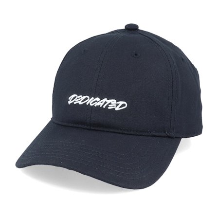 Dedicated - Schwarz Adjustable Cap - Sport Marker Black @ Hatstore