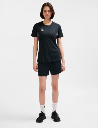Hummel Hmlauthentic Pl Jersey S/S Woman - Black - XL