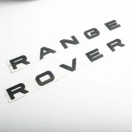 3D ABS-logo Range Rover -kirjaimet, tarra, auton keulan huppu, merkki Range Rover Sport Evoque L322 L320 L406 P38 tarvikkeet