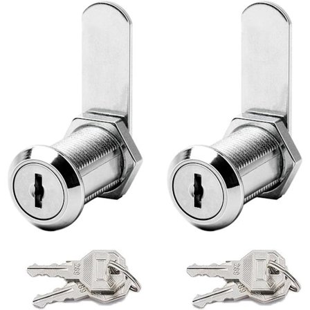 2 kappaleen postilaatikon lukko 30 mm turvalukko - Huonekalulukko - Nokkasylinteri