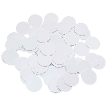 30 NFC 215-kort, för runda NFC-kort, skrivbara NFC 215-kortetiketter, kompatibla med TagMo och