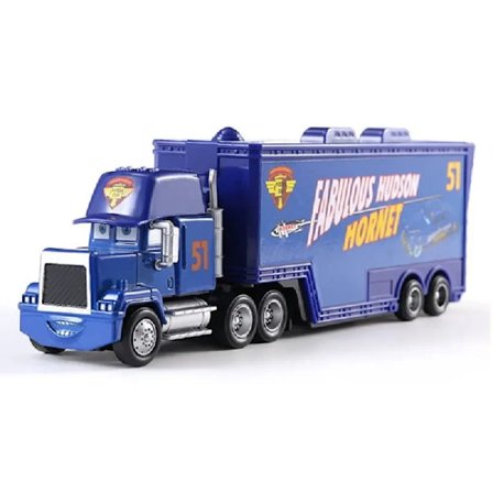 Disney Pixar Biler Container Lastebiler Mack Leketøy Bil Ramirez Racing Lynet McQueen 1:55 Støpt Modell Barn Bursdagsgaver