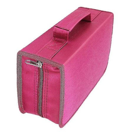 Cd Dvd Etui Holder Organizer Spil Disk Wallet Holder Dvd Opbevaringstaske Rød