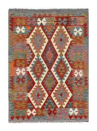 Dywan Kilim Afgan Old Style 130X174 (Wełna, Afganistan)