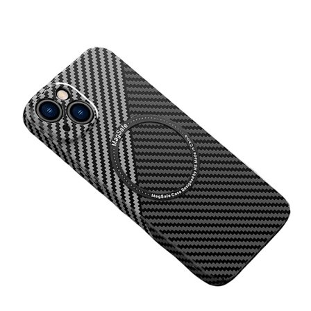 Ultratankt Carbon Fiber MagSafe-kompatibelt Cover til iPhone 16 Pro iPhone 16 Pro