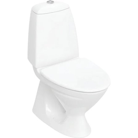Ifö Silia 502.292.00.1 Toalettstol med sits, dolt avlopp, Badrum