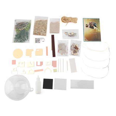 Tee-se-itse Nukkekoti Miniatyyri Käsityöpaketti Täydellinen Lahja