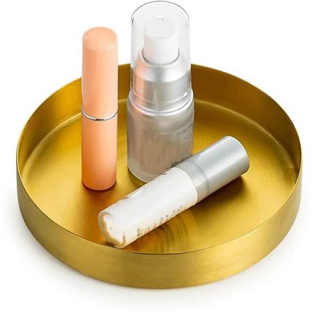 Guldfärgad Förvaringsfack I Rostfritt Stål (liten Guld)