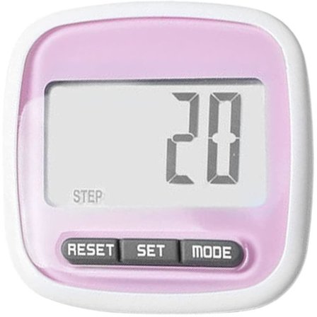 Skridttæller, Gå-skridttæller, 3d Tri-akse Skridttæller, Nøjagtig Skridttæller Med Stort Display Og Klips, Enkel Skridttæller Til Mænd Kvinder Børn 