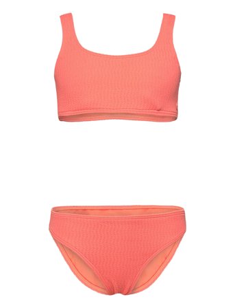 Lagos Rg Bralette Set Coral Roxy
