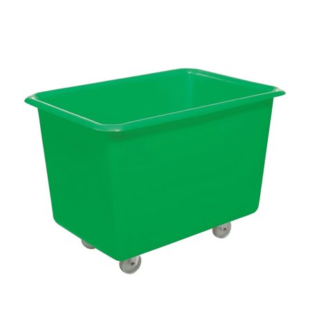Mobile container truck, 735x1010x685 mm, 320 L, green