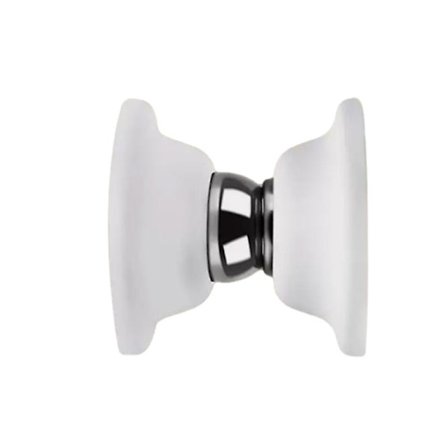 Magnetisk dörrstopp för husbil, självhäftande, skruvmontering, antikollisions-, ljudreducerande, husbilar, släpvagnar, båtar, dörrhållare, vit