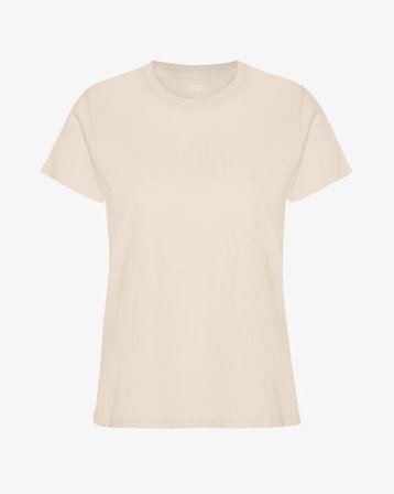 Women Light Organic Tee - Ivory White - Female - XS