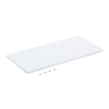Extra shelf for storage cabinet SENSE, 775x365 mm, grey
