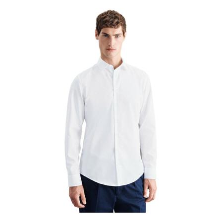Seidensticker Business Shirt Shaped , Wit , Heren , Maat: L