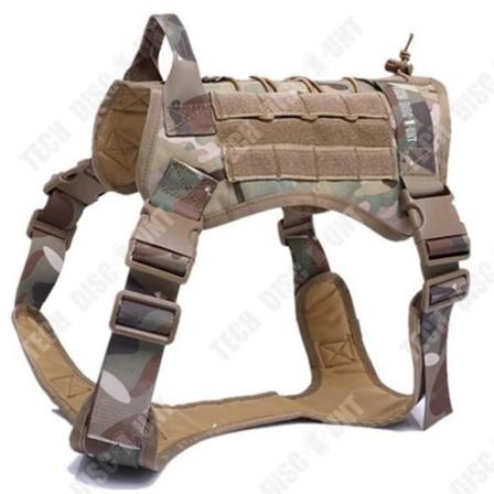 XC Dog Chest Traction Lanyard Hållbart justerbart Nylon Pet Bälteshandtag