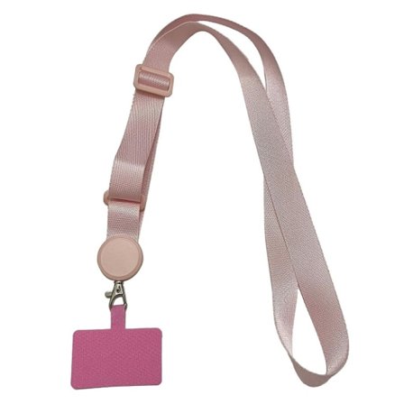 Mobilhalsband för alla mobiler - Ljusrosa
