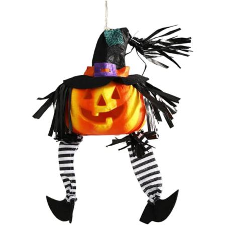 Halloween Jack-o-lantern, M (inget Batteri)