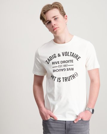 Zadig&Voltaire SHORT SLEEVES TEE-SHIRT Wit T-shirts Jongens - Kids Brand Store