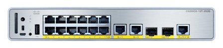 Cisco Catalyst 9200CX - Network Advantage - switch - kompakt - 12 porter - Styrt - rackmonterbar